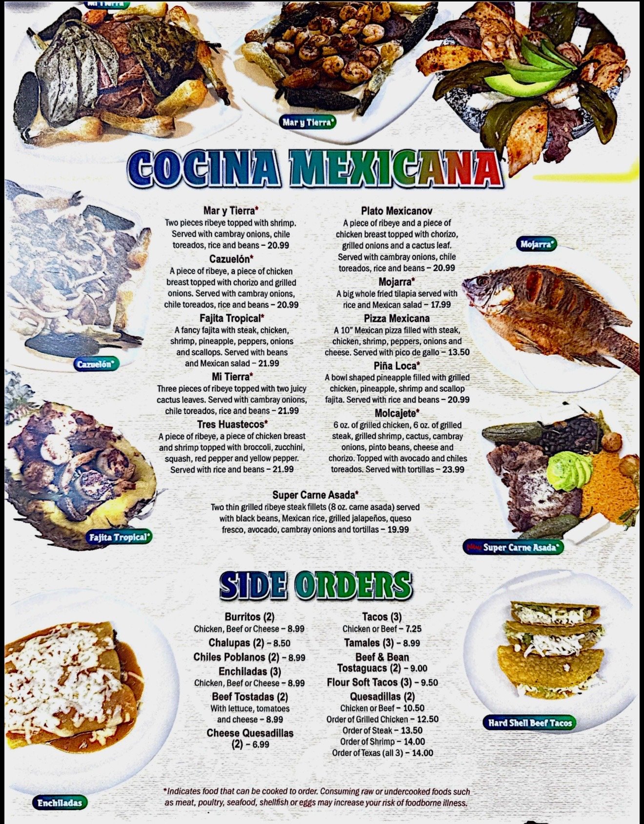 Menu Page 2